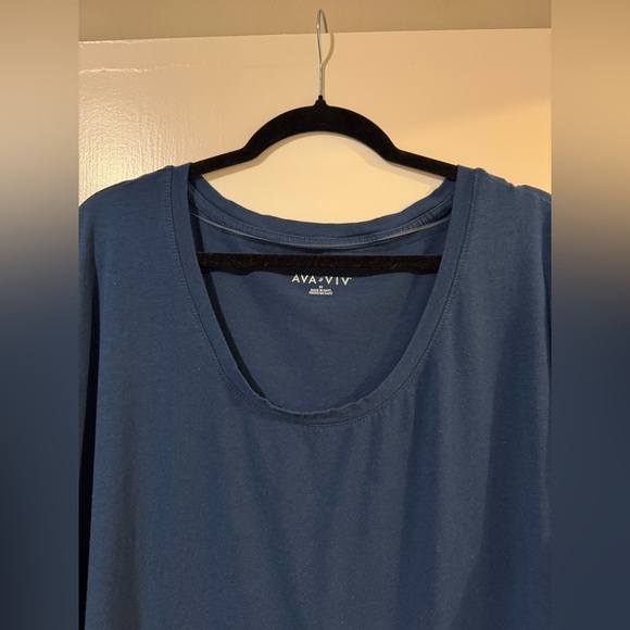 Ava & Viv Women's Assorted Color Tops all 3x - Picture 3 of 12